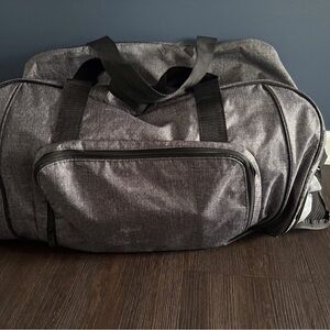 Men's Gray Duffel Bag by thirty-one